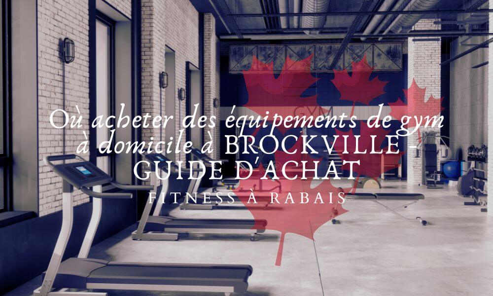 Bannière murale de gym à domicile - France