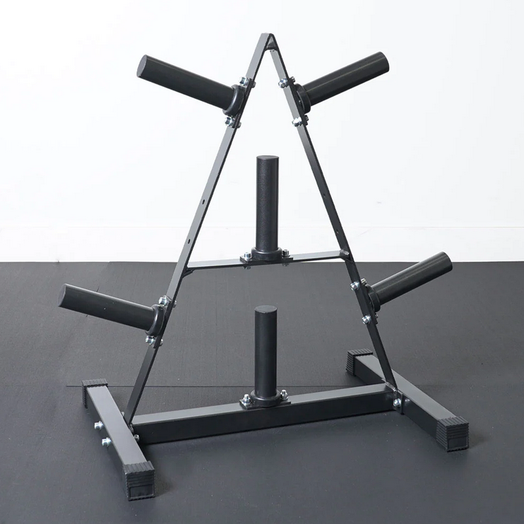 Rack a bumper plate et poids olympique Ironax