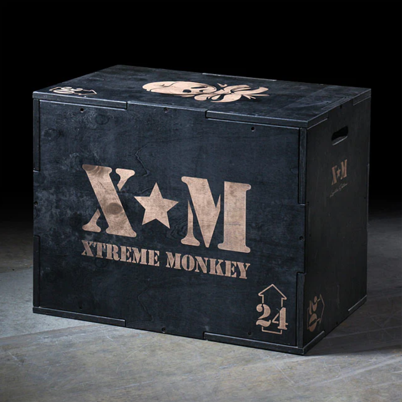XM FITNESS Limited Edition Wooden Plyo Box