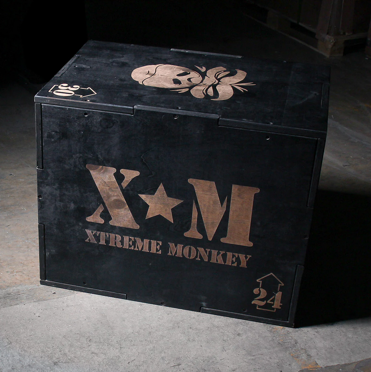 XM FITNESS Limited Edition Wooden Plyo Box