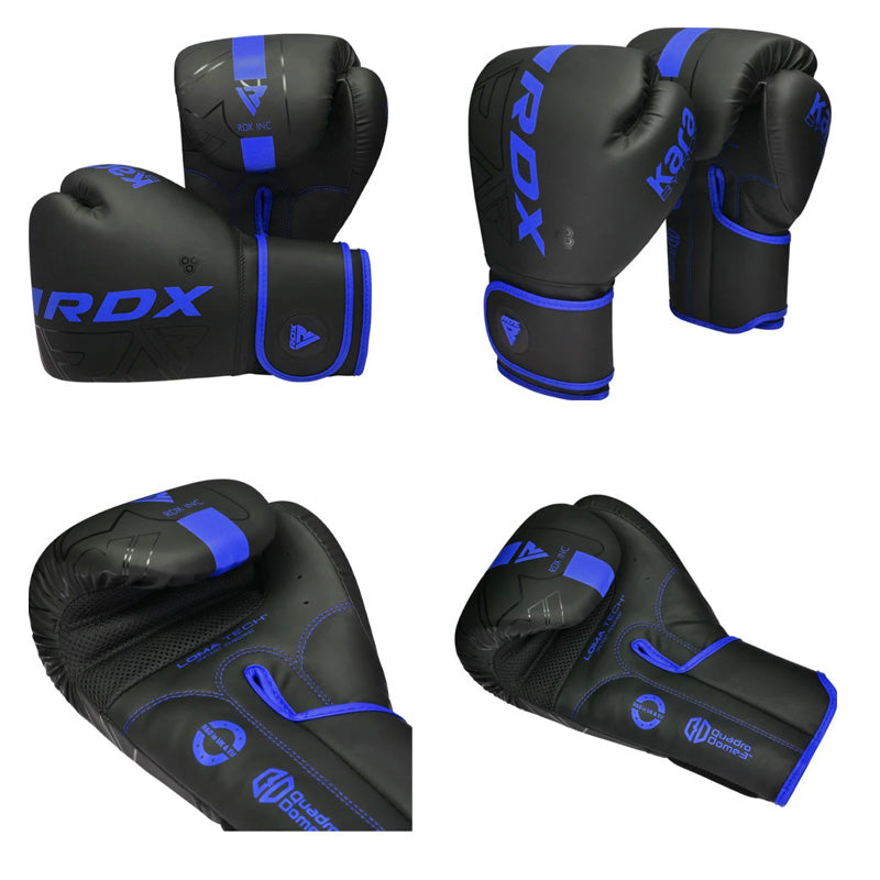 GANTS DE BOXE F6 NOIR MAT
