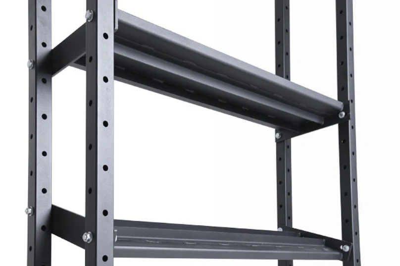 XM Fitness 2-Tier Kettlebell/Dumbbell Storage Rack