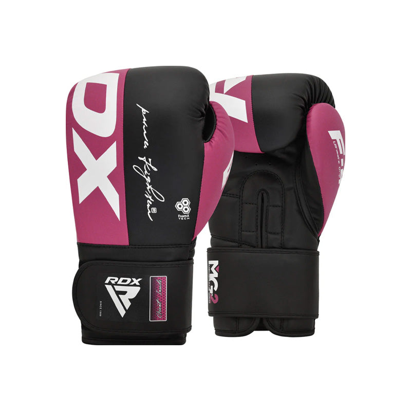 Gants de boxe RDX sport F4 avec crochet et boucle – Stabilité, confort et performance