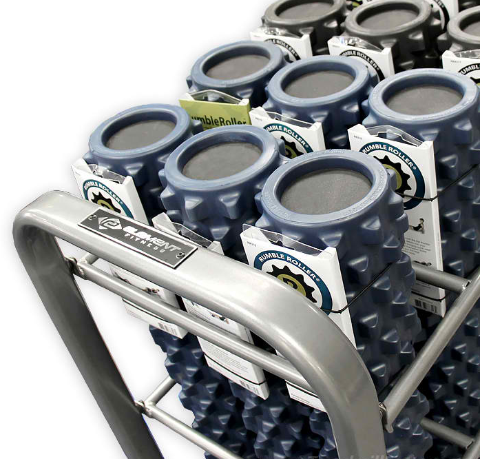 Element Fitness 4-Slot Foam Roller Rack - FRS