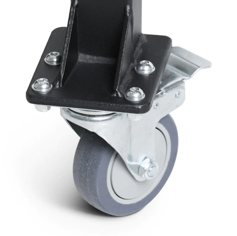 XM FITNESS 2-Tier Kettlebell/Dumbbell Storage Rack - 6 Feet