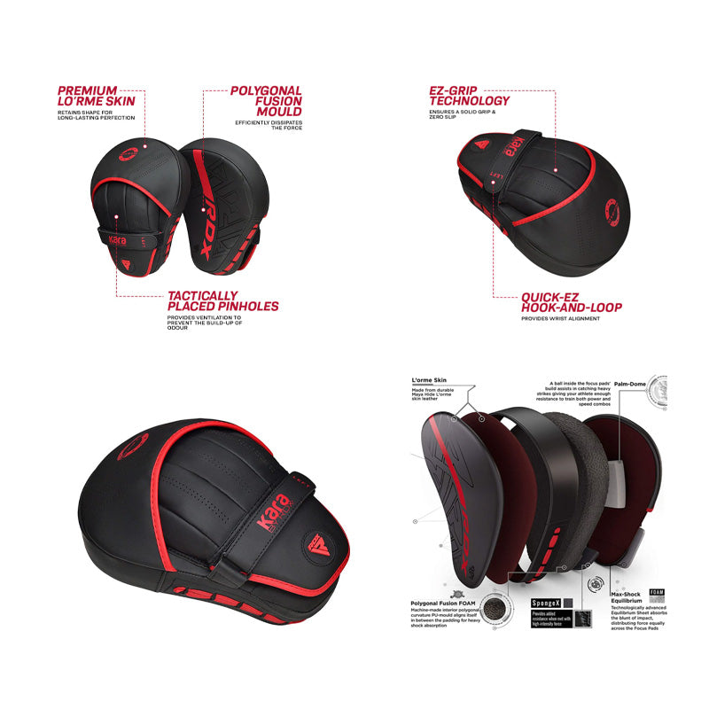 Bouclier - mitaine de frappe RDX sport F6