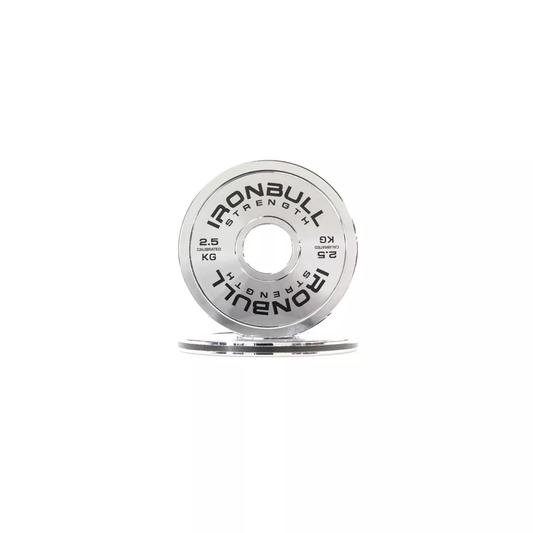 Calibrated Chrome Weight Plates & Sets (KG) - 2.5KG Pair - Fitness Dépôt +