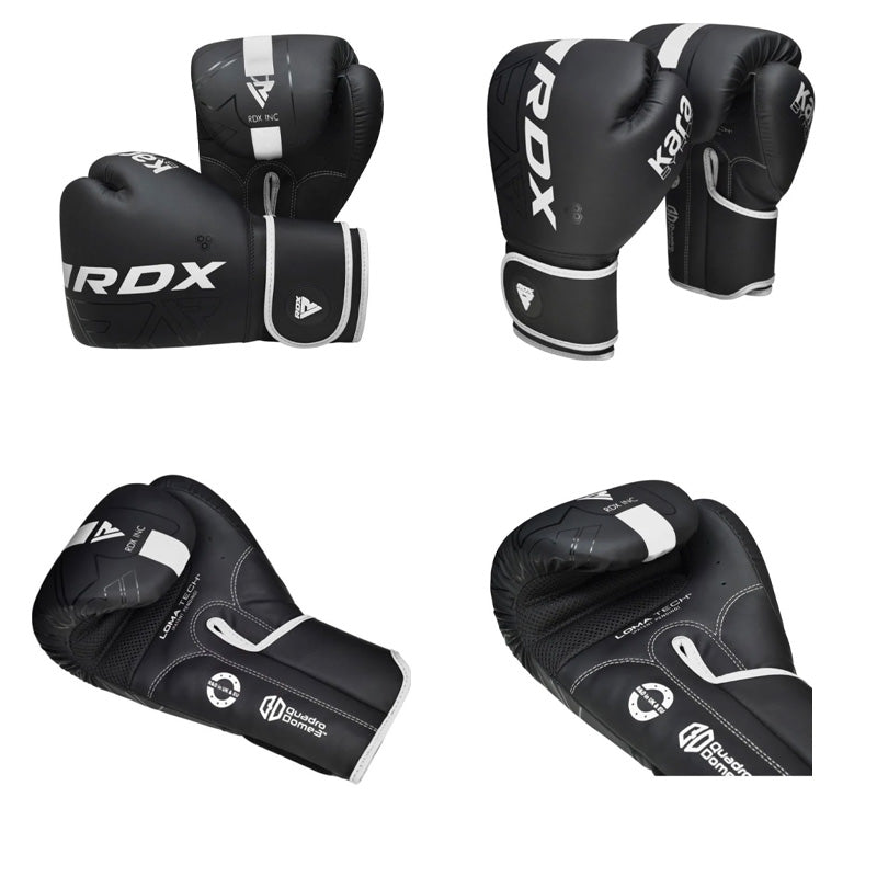 GANTS DE BOXE F6 NOIR MAT