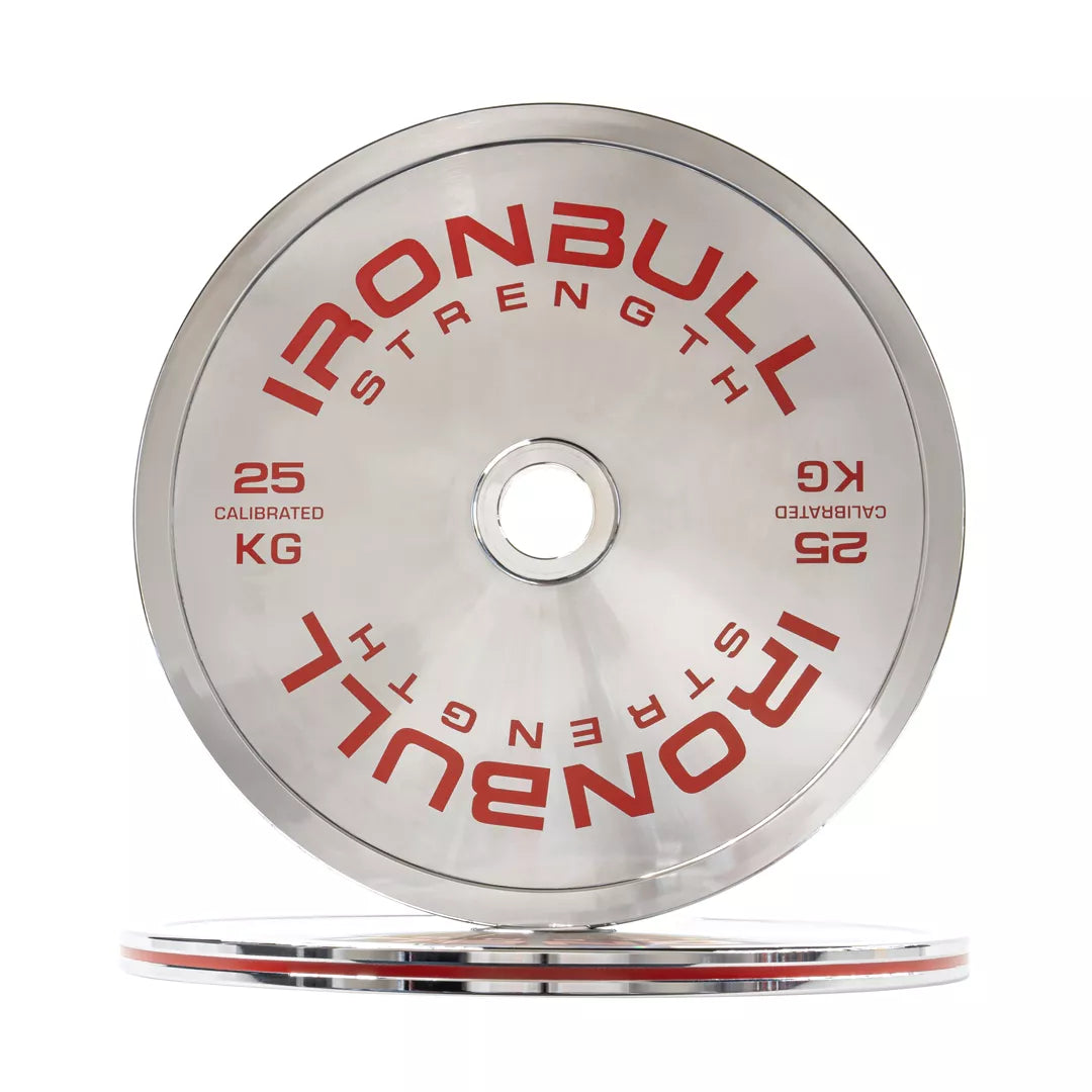 Calibrated Chrome Weight Plates & Sets (KG) - 159KG Set - Fitness Dépôt +