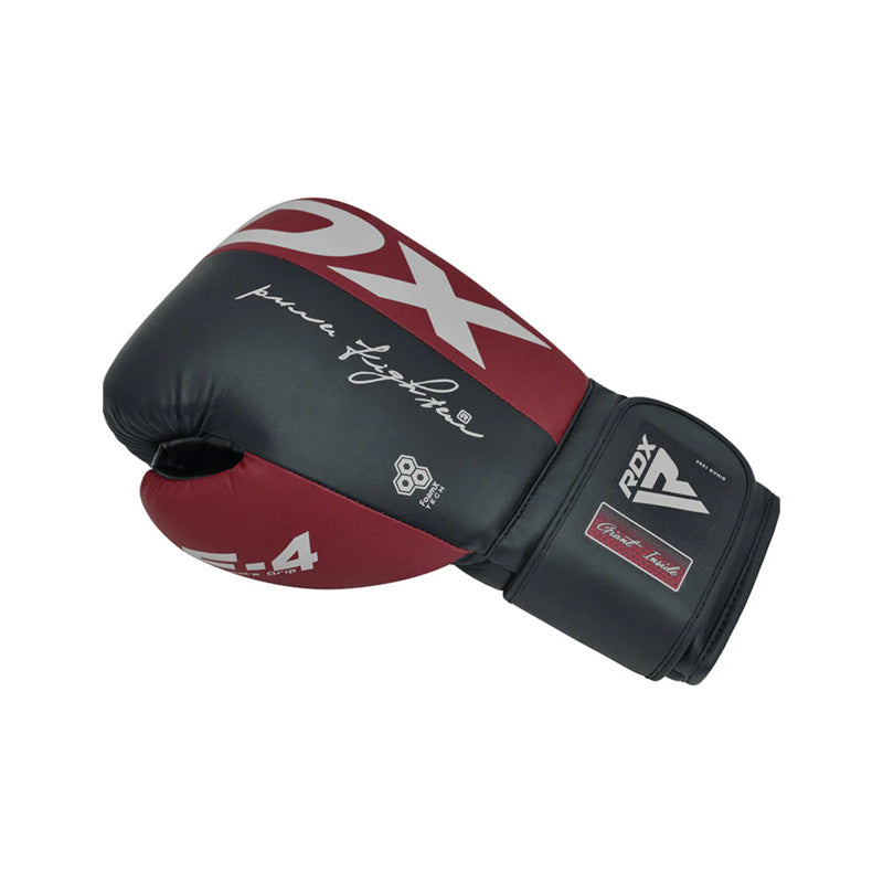 Gants de boxe RDX sport F4 avec crochet et boucle – Stabilité, confort et performance