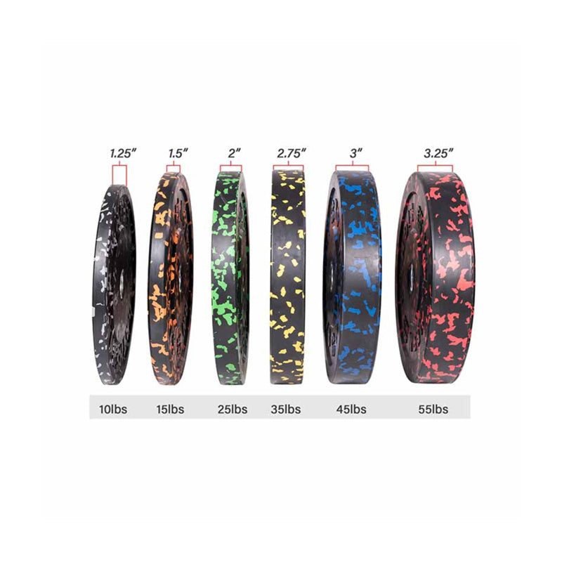 Plaque de pare-chocs olympique Northern Lights Fleck, 35 lb, jaune