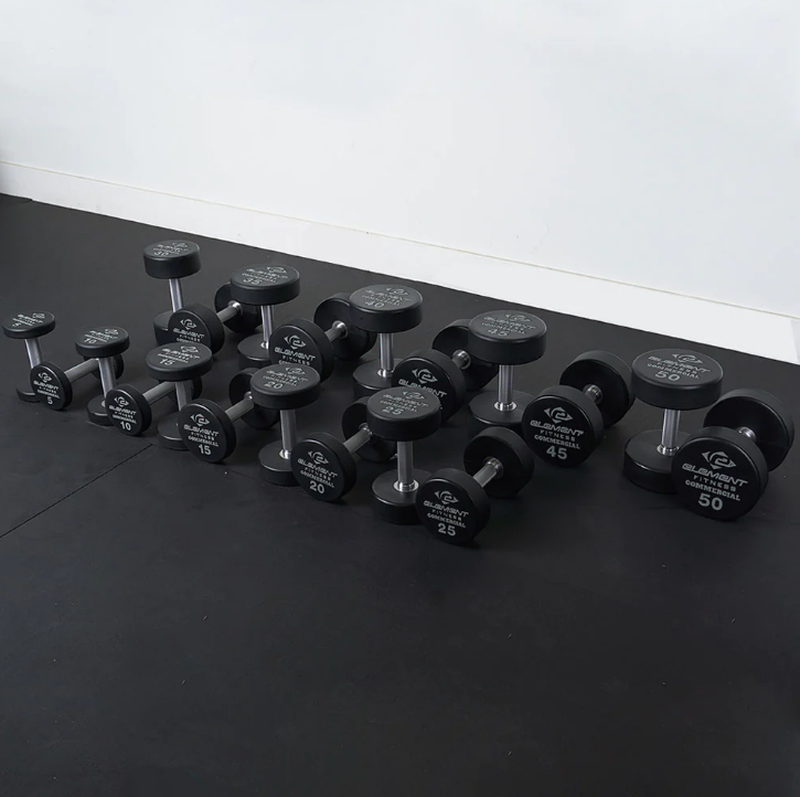 ELEMENT FITNESS 5 - 50 URETHANE DUMBBELL SET
