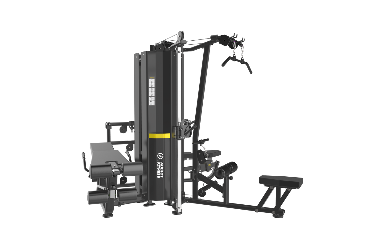 Multi station commercial 3 Stack Addict fitness