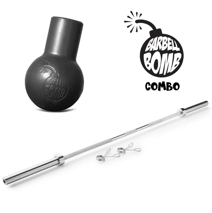 BARBELL BOMB COMBO - COMPREND LA BARRE OLYMPIQUE !
