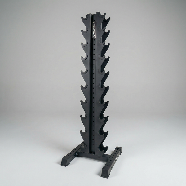 Support vertical IRONAX pour 10 paires d’haltères