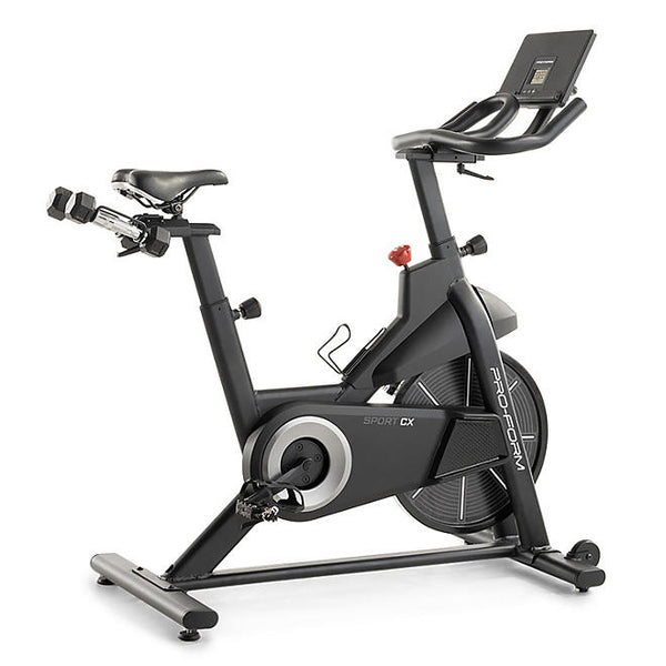 ProForm Carbon CX Spinning Bike with 3lb Dumbbells | DEMO MODEL