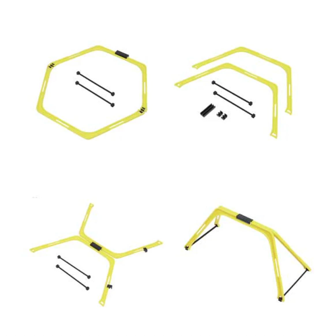 XM FITNESS AGILITY TRAINER / HEX HURDLES