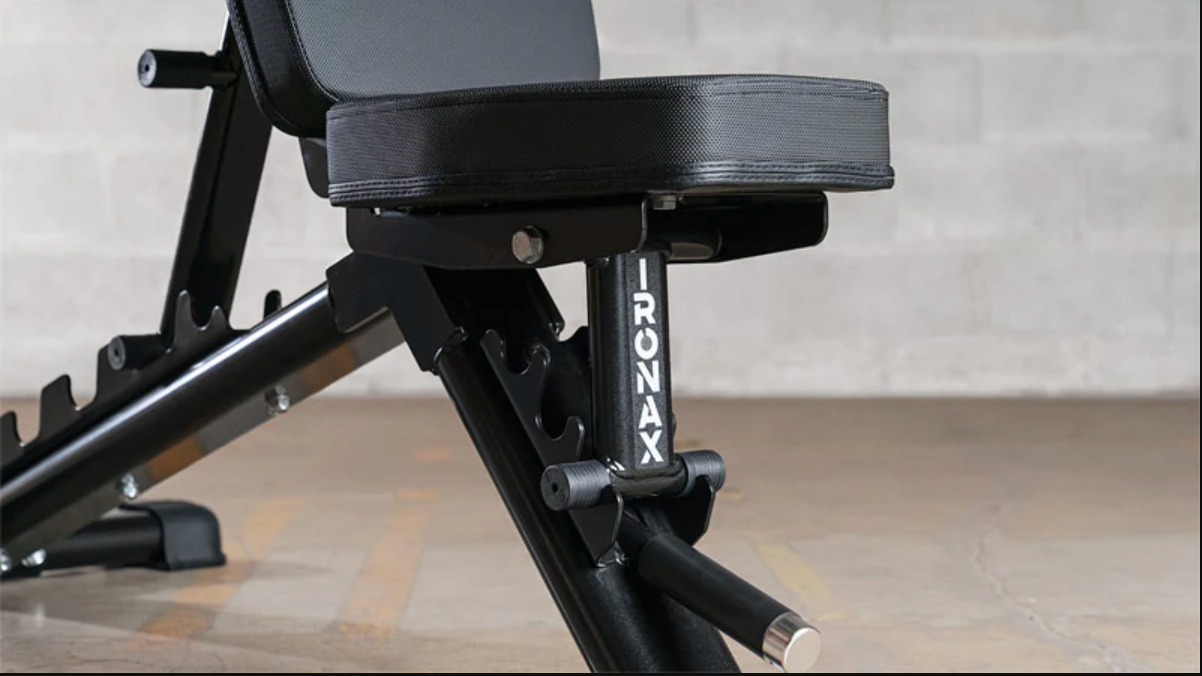 Banc FID IRONAX XFID1 avec (l'option extension des jambes / flexion des jambes) - Fitness Dépôt +