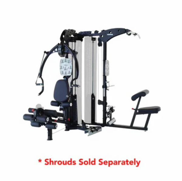 Inspire Fitness M5 Gym, 2x200lb, with pads, without protective covers