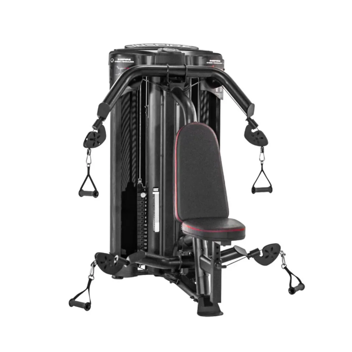 Inspire Fitness Commercial Double Chest and Shoulder Press Machine, 2 x 150