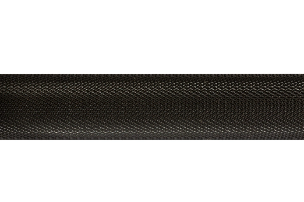 Barre olympique Premium YORK® 6′ en oxyde noir | 600 lbs de capacité
