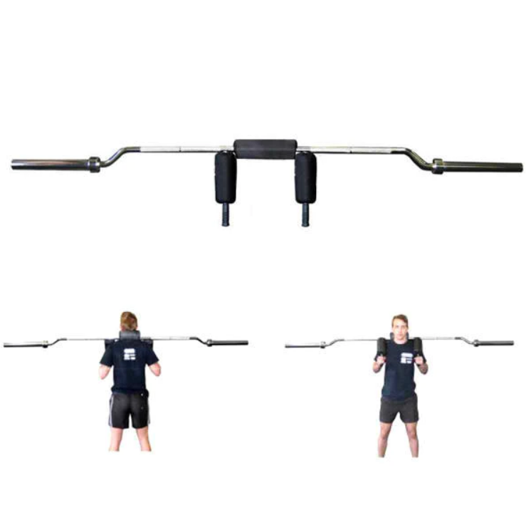 Barre de squat de sécurité olympique