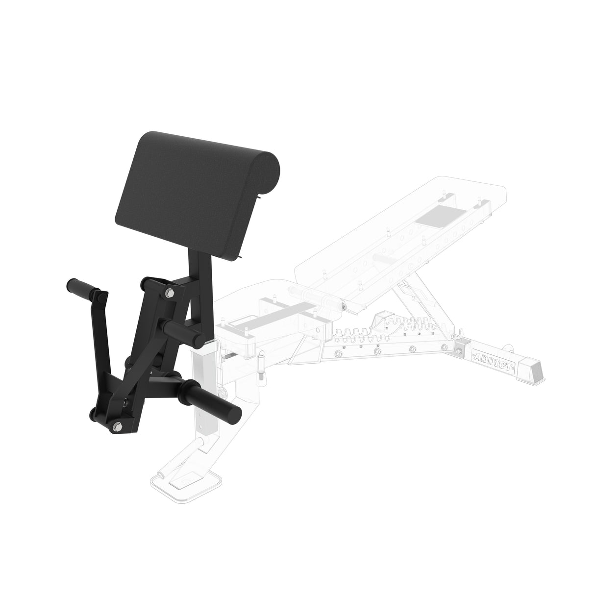 Addict Fitness Super FID Weight Bench with Attachment