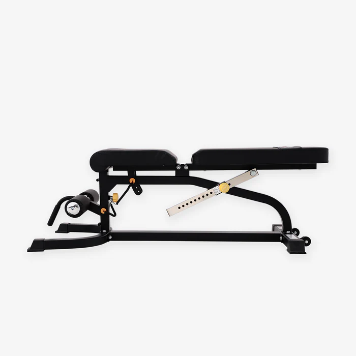 Banc de musculation Al-3018 avec attachement leg curl, leg extension et preacher curl
