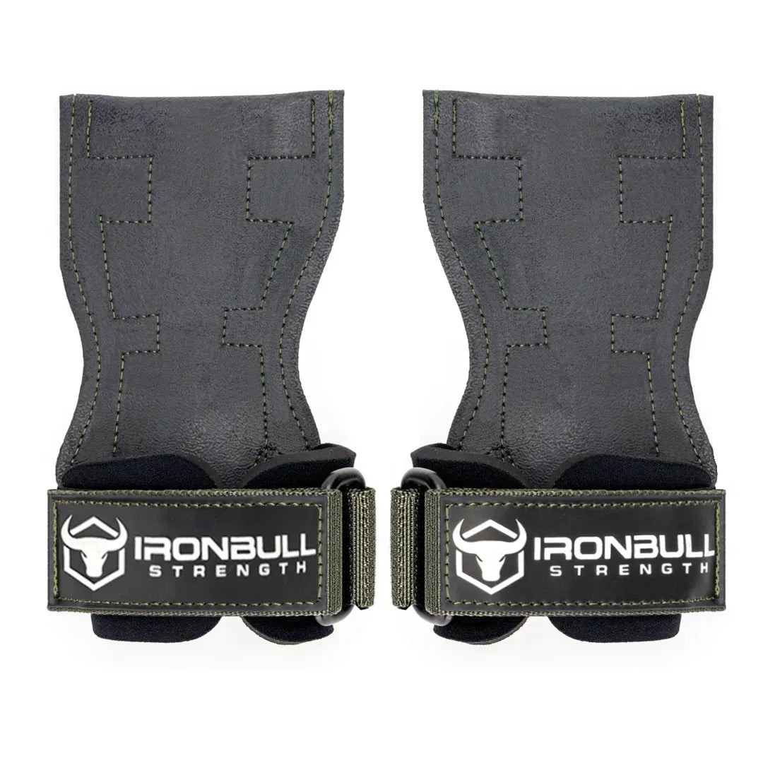 EZ Gripz V2 - Black/Milspec Green / Medium - Fitness Dépôt +