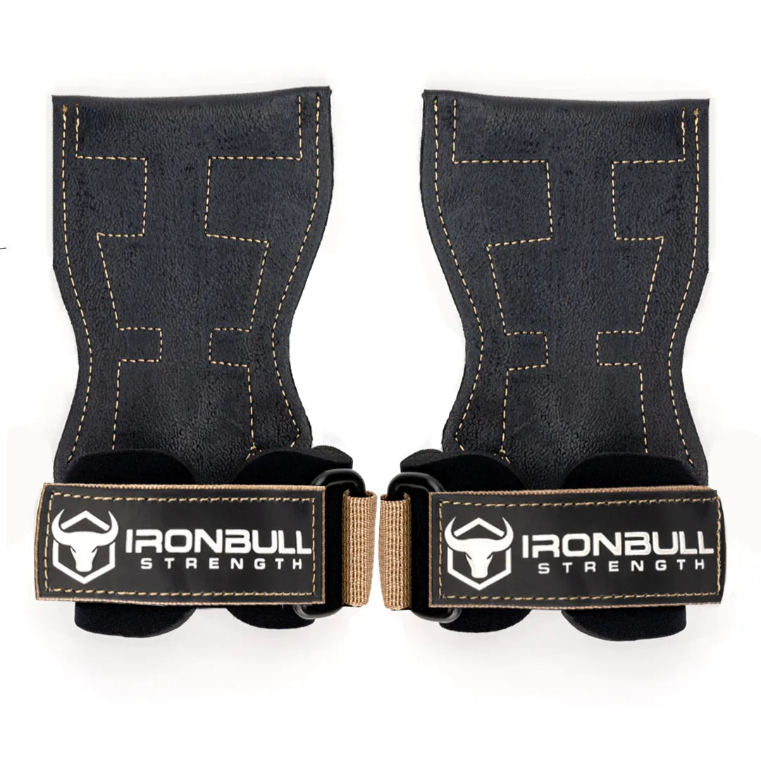 EZ Gripz V2 - Black/Tan / Small - Fitness Dépôt +