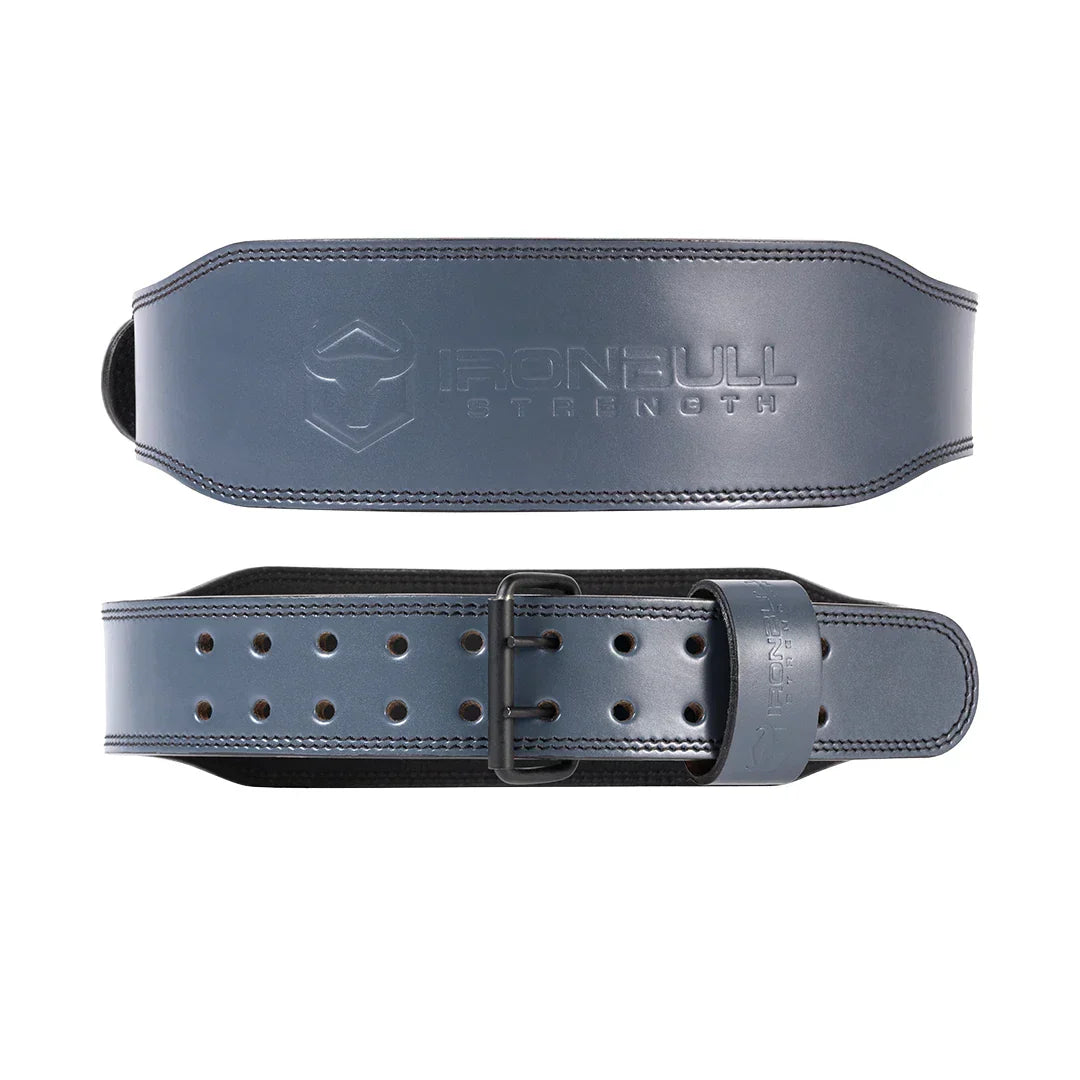 Unleash 7mm Leather Lifting Belt - Grey / Small - Fitness Dépôt +