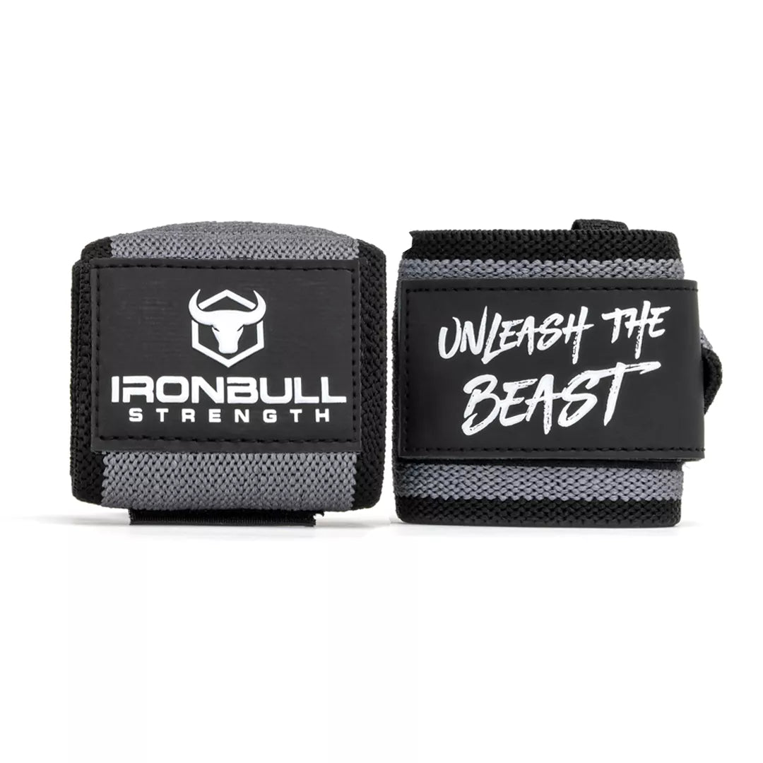 Unleash Wrist Wraps - Grey - Fitness Dépôt +