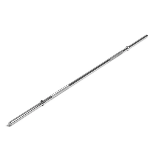 Element Fitness 7' (84 inch) Regular Solid Chrome Standard Bar