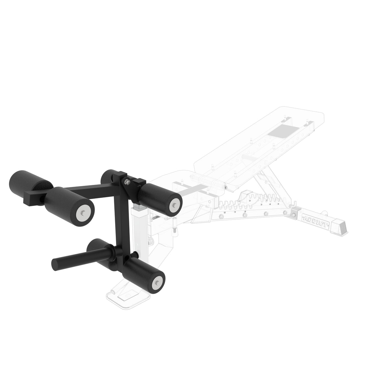 Addict Fitness Super FID Weight Bench with Attachment