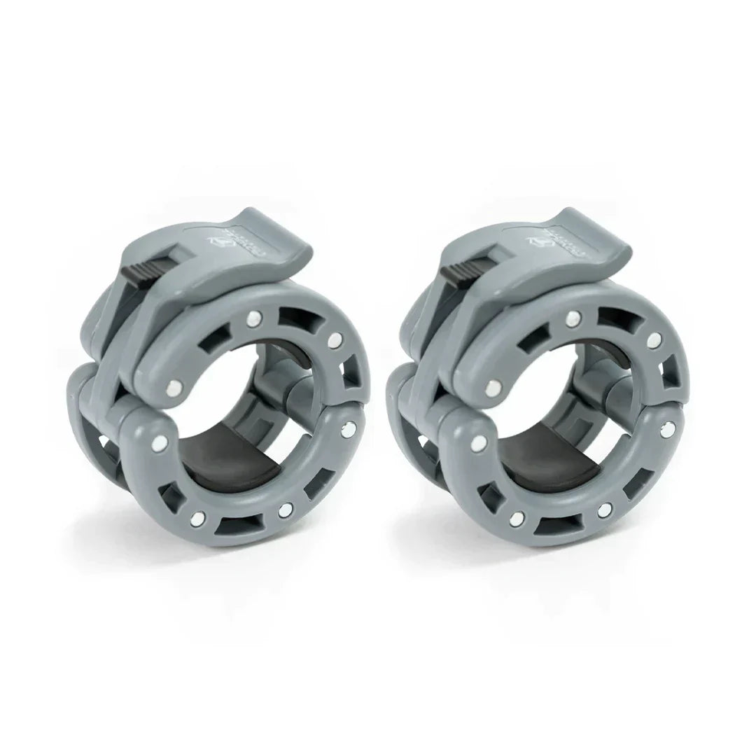 Barbell Collars V2 - Light Gray - Fitness Dépôt +