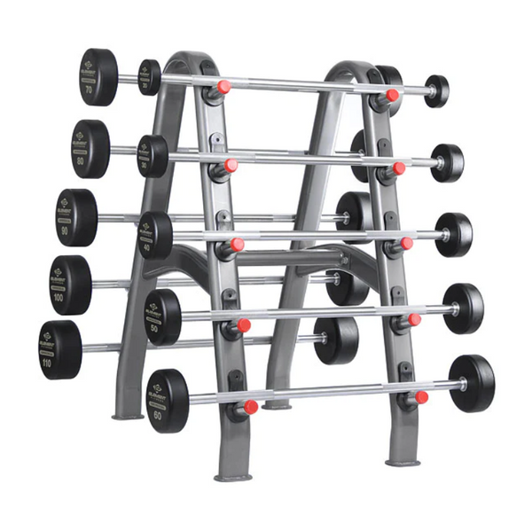 Ensemble de barbell commerciaux EF 20-110 lbs EZ Curl