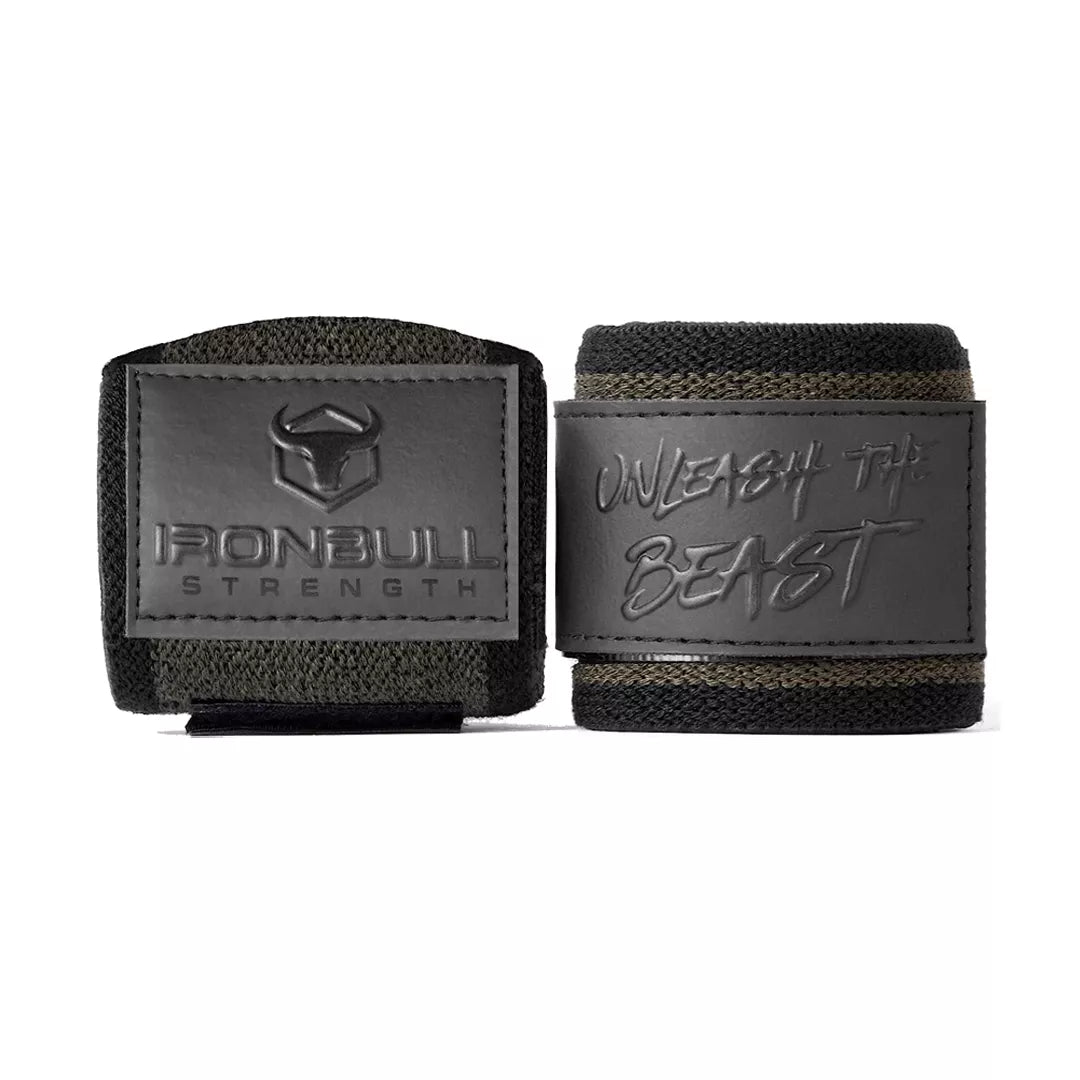 Unleash Wrist Wraps - Milspec Green - Fitness Dépôt +