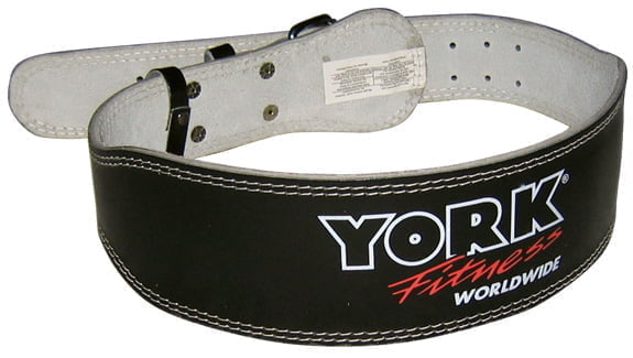 YORK® Ceinture d'haltérophilie rembourrée 4 po