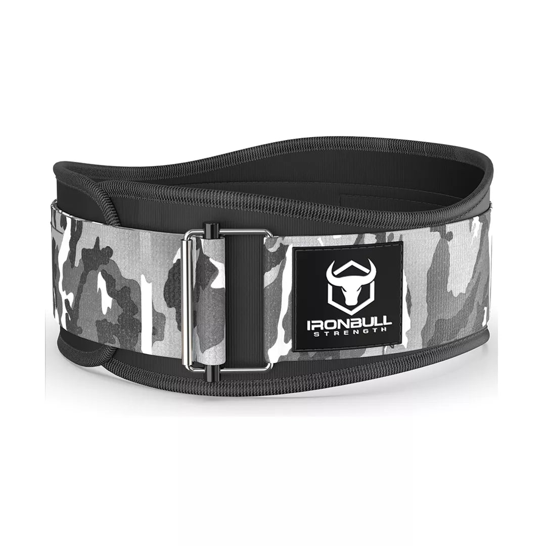 4.5" Performance Nylon Lifting Belt - Camo Gray / S - Fitness Dépôt +