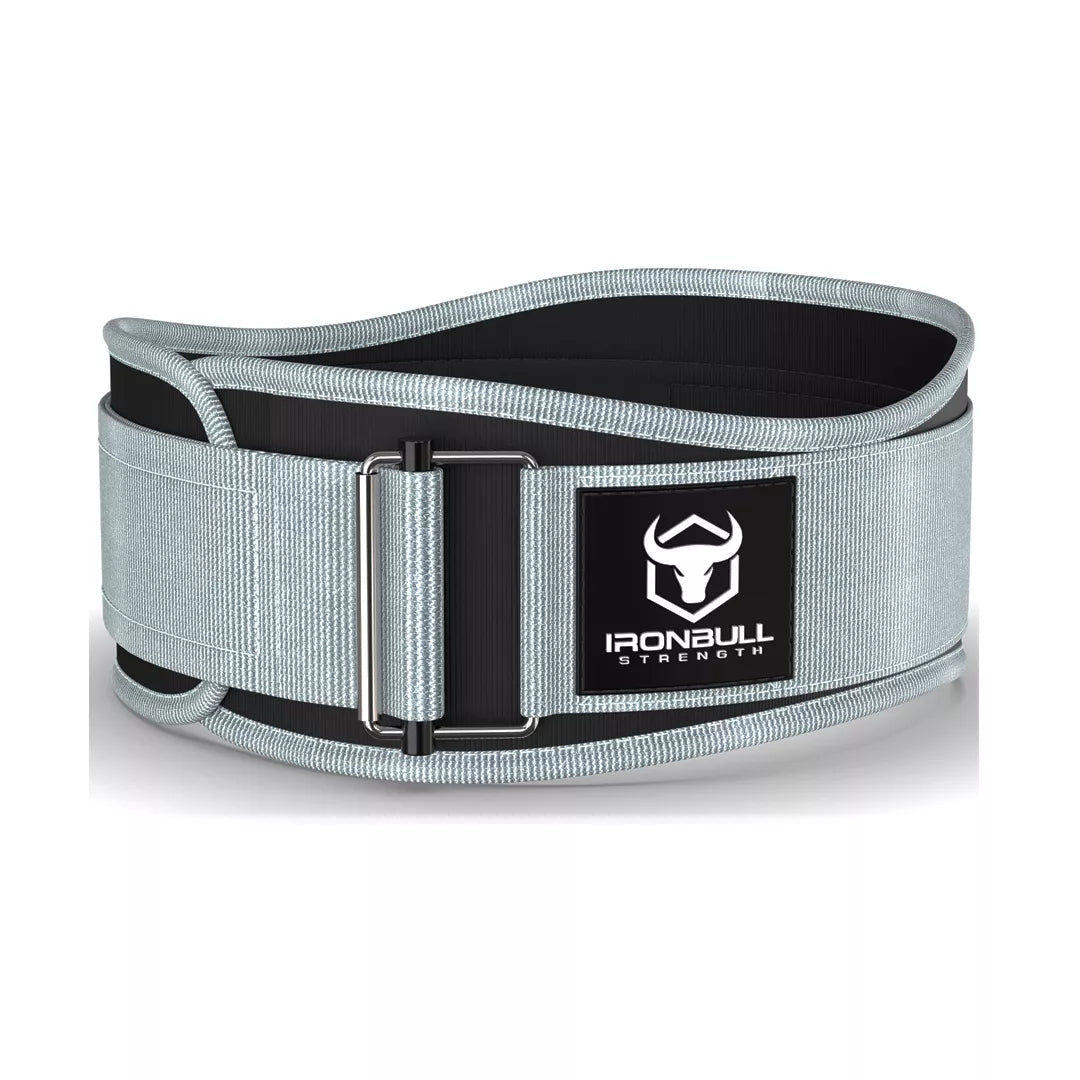 4.5" Performance Nylon Lifting Belt - Grey / S - Fitness Dépôt +