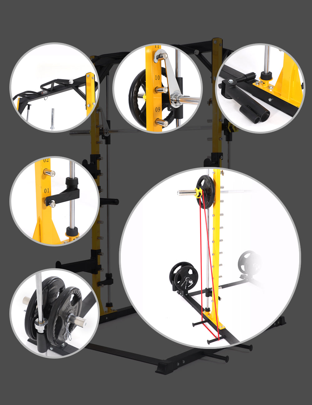 Half-Smith Rack AL-3035 semi-commercial