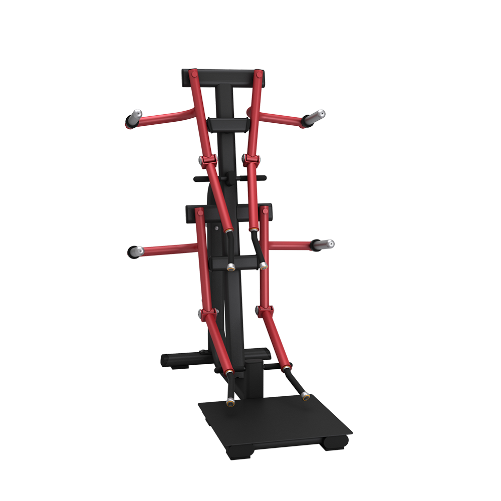 Standing Plate Loaded Shoulder Press