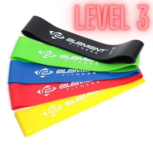 Resistance Exercise Bands (Mini-Bands) Level 1-5