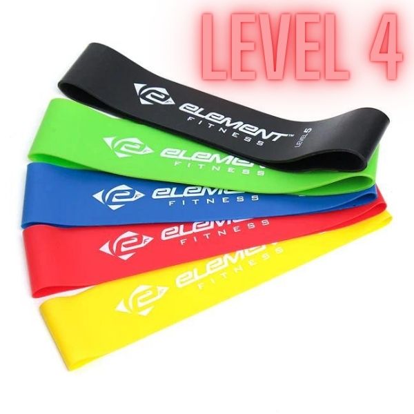 Resistance Exercise Bands (Mini-Bands) Level 1-5