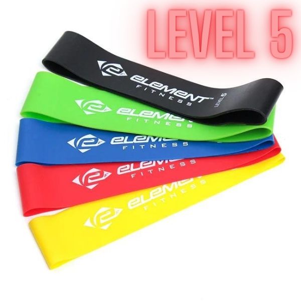 Resistance Exercise Bands (Mini-Bands) Level 1-5