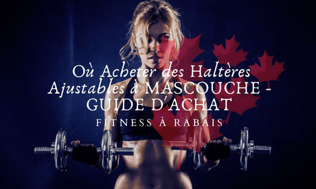 Où Acheter des Haltères Ajustables à MASCOUCHE - GUIDE D'ACHAT