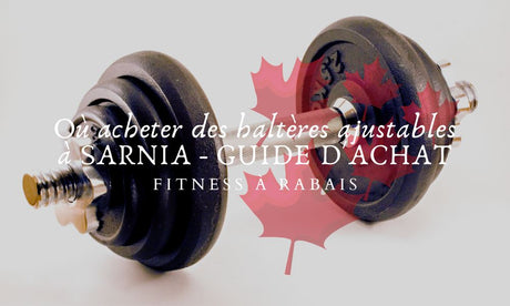 Où acheter des haltères ajustables à SARNIA - GUIDE D'ACHAT