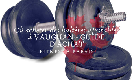 Où acheter des haltères ajustables à VAUGHAN - GUIDE D'ACHAT