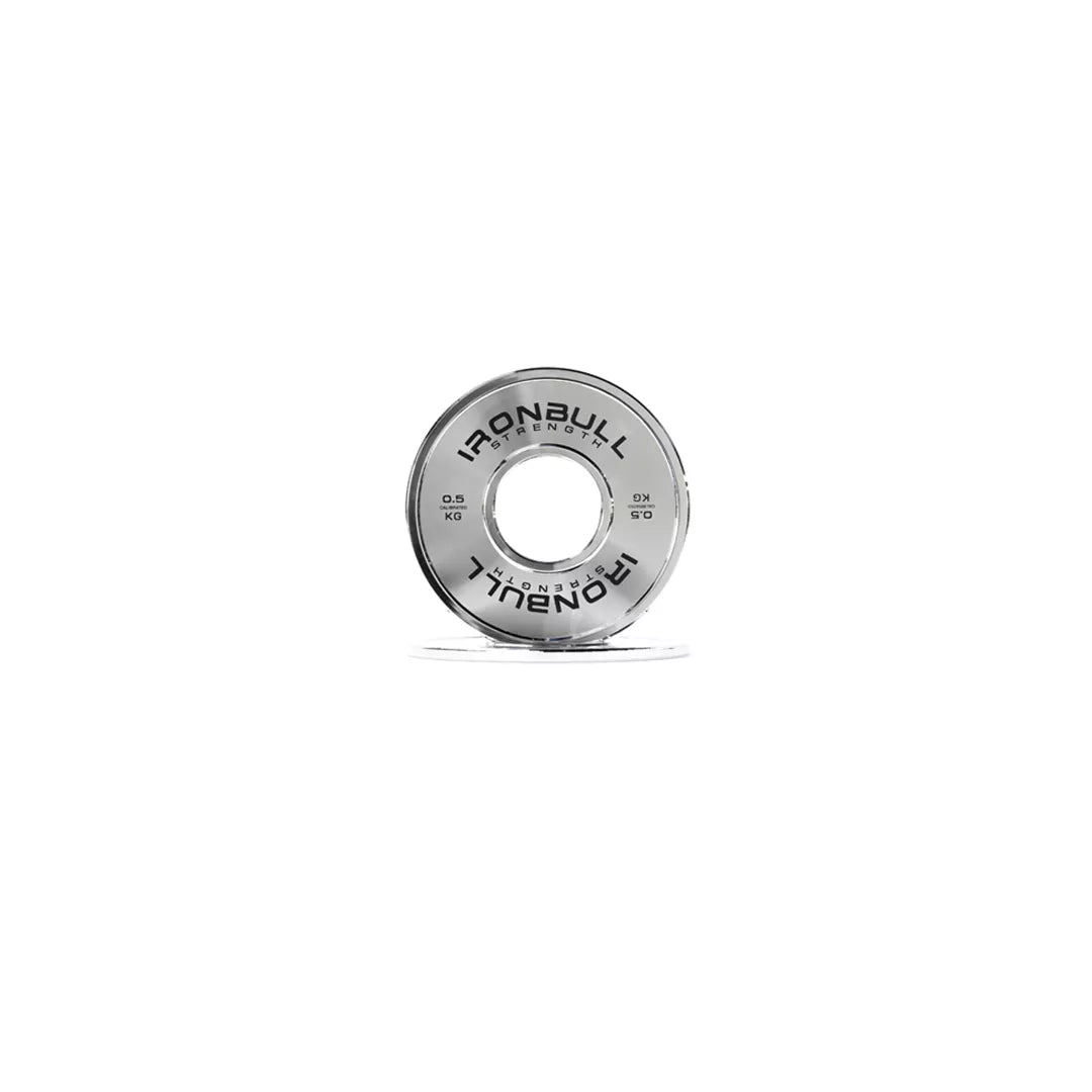Calibrated Chrome Weight Plates & Sets (KG) - 0.5KG Pair - Fitness Dépôt +