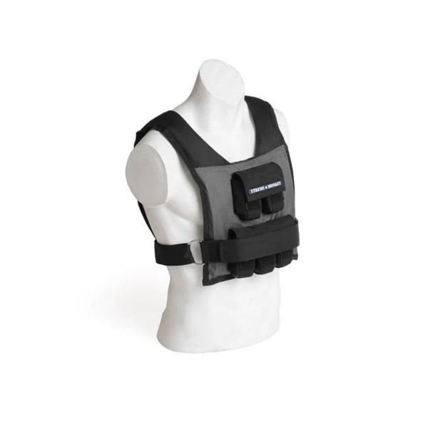 Gilet lesté XM FITNESS 25 lb, coupe en V